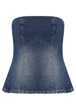 Top Alongado Brave Dirty Wash Escuro