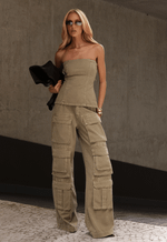 Calça Cargo Brave Verde Oliva
