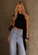 Calça Baggy Double Fit Claro Marmorizado