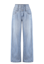Calça Baggy Double Fit Claro Marmorizado