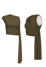 Blusa Transpassada Flow Verde Coco