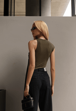 Blusa Transpassada Flow Verde Coco