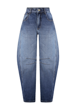 Calça Barrel Soho Escuro