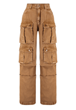 Calça Cargo Utility Caramelo Marmorizado