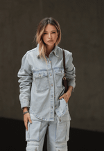 Camisa Sierra Dirty Wash Claro