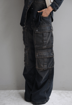 Calça Cargo Utility Dirty Wash Brown