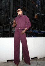Calça New Baggy Downtown Dark Berry