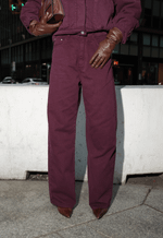 Calça New Baggy Downtown Dark Berry