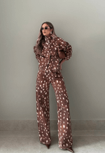Jaqueta Ampla Bambi Print