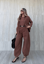 Calça Aladim Cloud Caramelo