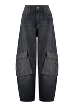 Calça Cargo Balloon Cargo Forme Dirty Wash Brown