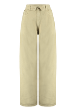 Calça Baggy Overlap Bege Claro