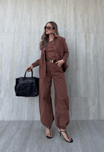 T-shirt Essentials Caramelo