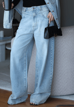 Calça Baggy Louvre Claro Vintage