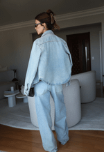 Calça Baggy Louvre Claro Vintage