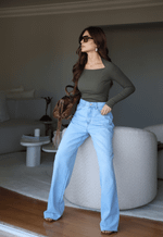 Blusa Manga Longa Allure Verde