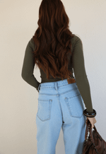 Blusa Manga Longa Allure Verde