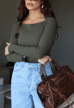Blusa Manga Longa Allure Verde
