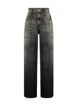 Calça Baggy Louvre Dark Stone Wash