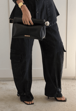 Calça Balloon River Utility Black