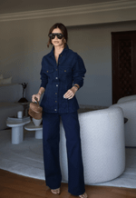 Calça Baggy Bastille Deep Blue