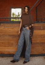 Calça Baggy Bastille Dirty Wash