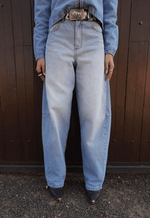 Calça Balloon Fiori Claro
