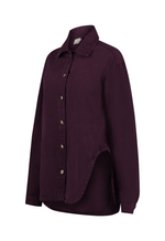 Camisa Ampla Chelsea Dark Berry