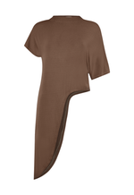 Blusa Assimétrica Muse Cacao