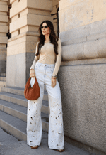 Calça Super Wide Leg Flore