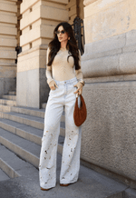 Calça Super Wide Leg Flore