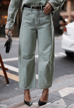 Calça Barrel Fit Dirty Wash