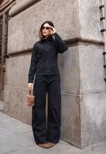 Camisa Acinturada Indie Black