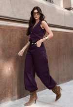 Calça Aladim Cloud Dark Berry