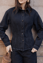 Camisa Acinturada Indie Black