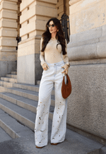 Blusa Franzida Flight Bege Claro