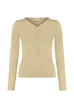 Blusa Franzida Flight Bege Claro