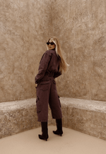 Bermuda Capri Cannes Dark Berry Estonado