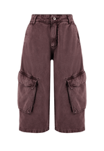 Bermuda Capri Cannes Dark Berry Estonado