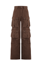 Calça Cargo Utility Marrom Coffee