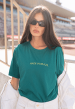 T-shirt Made in Brazil Verde