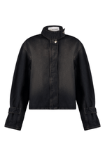 Camisa Gola Alta Voyager Dirty Wash Brown