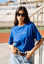 T-shirt Made in Brazil Azul