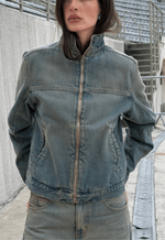 Jaqueta Ziper Bastille Dirty Wash Vintage