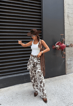 Calça New Baggy Cowprint