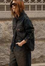 Camisa Over Dirty Wash Brown