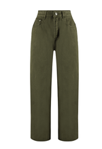 Calça Barrel Clair Verde Coco