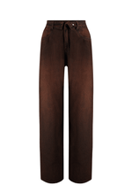 Calça Baggy Overlap Brown Estonado