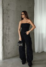 Macacão Cargo West Black