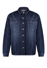 Camisa Ampla District Dirty Escuro